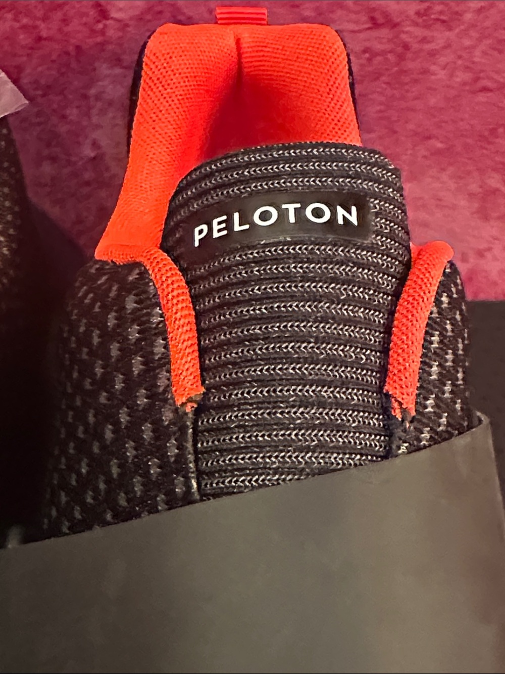 Peloton Altos Unisex Black and Red Cycling Shoes, New in box,Size 6.5 Women - Picture 7 of 9